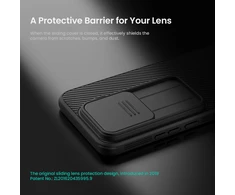 Nillkin CamShield PRO Hard Dėklas Xiaomi 17T Pro juodos spalvos