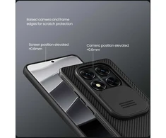 Nillkin CamShield PRO Hard Xiaomi Redmi Note 14 Pro 5G/Poco X7 5G dėklas telefonui žalios spalvos