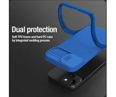 Nillkin CamShield PRO Magnetic Apple iPhone 15 Plus dėklas telefonui mėlynos spalvos