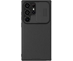 Samsung Galaxy S24 Ultra Nillkin CamShield Pro Magnetic dėklas telefonui juodos spalvos
