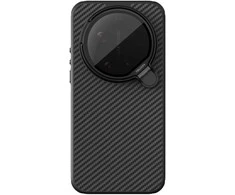 Dėklas Nillkin CarboProp Aramid Magnetic Case skirtas Xiaomi 17 Ultra juodos spalvos