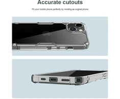 Nillkin Nature TPU Pro dėklas, skirtas Apple iPhone 14 Plus (mėlynas)