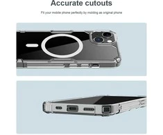 Nillkin Nature TPU Pro magnetinis dėklas, skirtas Apple iPhone 14 Plus (mėlynas)