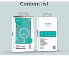 Nillkin Nature TPU PRO Magnetic dėklas skirtas Apple iPhone 17 skaidrus