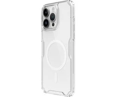 Nillkin Nature Pro Magnetic armored MagSafe Apple iPhone 15 Pro - dėklas telefonui baltos spalvos