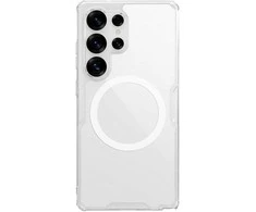Dėklas Nillkin Nature TPU Pro Magnetic Case su MagSafe Samsung Galaxy S25 Ultra – balta