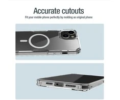 Nillkin Nature Pro armored with MagSafe Apple iPhone 15 Plus – dėklas telefonui mėlynos spalvos