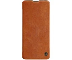 Dėklas NILLKIN QIN BOOK LEATHER CASE XIAOMI REDMI NOTE 11 5G/POCO M4 PRO BROWN