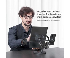 Nillkin SnapBranch Modulinis laikiklis planšetiniam kompiuteriui, laikrodžiui ir ausinėms (pilkas)