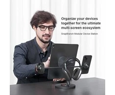 Nillkin SnapBranch Modulinis laikiklis planšetiniam kompiuteriui, laikrodžiui ir ausinėms (pilkas)