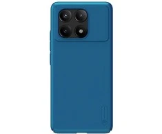 Dėklas Nillkin Super Frosted galinis dangtelis, skirtas Poco X6 Pro 5G Peacock Mėlyna