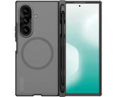 Nillkin Super Frosted FOLD Magnetic Pen Slot Back dėklas skirtas Samsung Galaxy Z Fold 8 Ultra skaidrus juodos spalvos