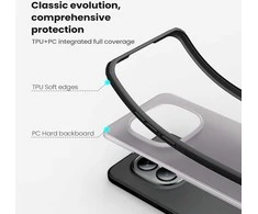 Nillkin Super Frosted PRO Back dėklas skirtas Xiaomi Redmi Note 15 Pro+ 5G Transparent Juodas