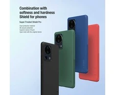 Dėklas Nillkin Super Frosted Shield Pro Xiaomi 13 Lite mėlynas