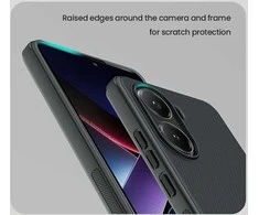 Nillkin Super Frosted PRO Back Poco X7 Pro 5G dėklas telefonui juodos spalvos