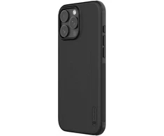 Nillkin Super Frosted Pro Back Apple iPhone 16 Pro Max dėklas telefonui juodos spalvos