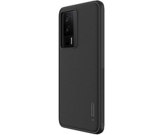 Nillkin matinis „Pro“ dėklas, skirtas „Poco F5 Pro“ (juodas)