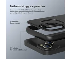 Nillkin Super Frosted Shield Pro dėklas, skirtas Apple iPhone 14 Plus (juodas)