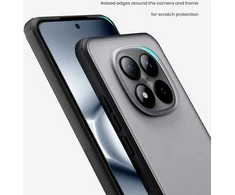 Nillkin Super Frosted PRO Back dėklas skirtas Xiaomi Redmi Note 15 Pro+ 5G Transparent Juodas
