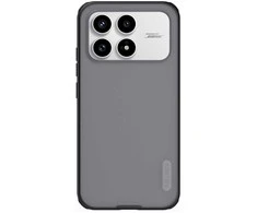 Nillkin Super Frosted PRO Back dėklas skirtas Poco F8 Pro skaidrus juodos spalvos