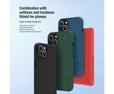 Dėklas Nillkin Super Frosted Shield Pro Apple iPhone 14 Plus raudonas