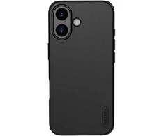Nillkin Super Frosted PRO Magnetic Back dėklas skirtas Apple iPhone 17 juodos spalvos
