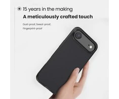 Nillkin Super Frosted PRO Magnetic Back dėklas skirtas Apple iPhone Air juodos spalvos