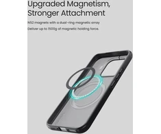 Nillkin Super Frosted PRO Magnetic Back Dėklas Xiaomi 17T Pro juodos spalvos