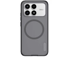 Nillkin Super Frosted PRO Magnetic Back dėklas skirtas Poco F8 Pro skaidrus juodos spalvos