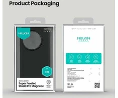 Nillkin Super Frosted PRO Magnetic Back OnePlus 13 dėklas telefonui juodos spalvos