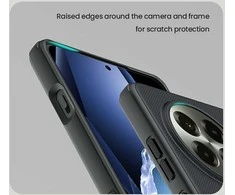 Nillkin Super Frosted PRO Magnetic Back Cover skirta OnePlus 13R dėklas telefonui juodos spalvos