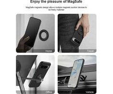 Nillkin Super Frosted PRO Magnetic Google Pixel 9/9 Pro dėklas telefonui juodos spalvos