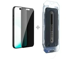 Nillkin Apsauginis stiklas 0.25mm Guardian 2.5D skirtas Apple iPhone 17 Pro juodos spalvos (su aplikatoriumi)