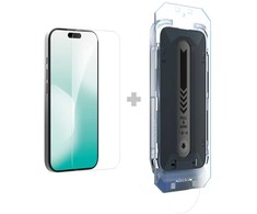 Nillkin Apsauginis stiklas 0.2mm H+ PRO 2.5D skirtas Apple iPhone 17 (su aplikatoriumi)