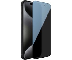 Nillkin apsauginis stiklas 0.33mm Guardian 2.5D skirtas Apple iPhone 15 Pro Max juodos spalvos