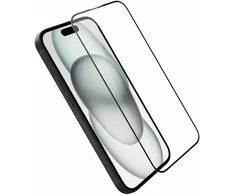 Apsauginis stiklas telefonui Apple iPhone 15 Nillkin CP + Pro juodos spalvos krašteliu