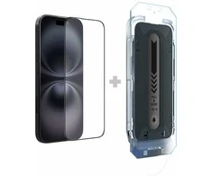 Nillkin Apsauginis stiklas 2.5D CP+ PRO Juodas Apple iPhone 16 (with applicator)