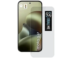 OBAL:ME 2.5D stiklinė ekrano apsauga, skirta Motorola G67, skaidri
