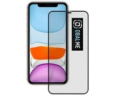 OBAL:ME 5D apsauginis stiklas telefonui Apple iPhone 11/XR Juodas