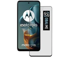 OBAL:ME 5D ekrano apsauga Motorola G05/E15 Juodas