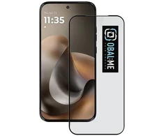 OBAL:ME 5D Apsauginis stiklas skirtas Motorola G77 Juodas