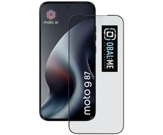 Dėklas OBAL:ME 5D Apsauginis stiklas Screen Protector skirtas Motorola G87 juodos spalvos
