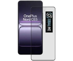 OBAL:ME 5D Apsauginis stiklas Screen Protector skirtas OnePlus Nord CE5 Juodas