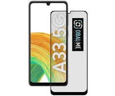 OBAL:ME 5D apsauginis stiklas telefonui Samsung Galaxy A33 5G Juodas