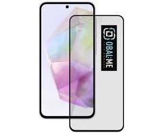OBAL:ME 5D apsauginis stiklas telefonui Samsung Galaxy A35 5G Juodas