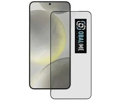 OBAL:ME 5D apsauginis stiklas telefonui Samsung Galaxy S24 Plus Juodas