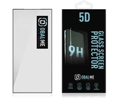 OBAL:ME 5D apsauginis stiklas telefonui Samsung Galaxy S24 Ultra Juodas