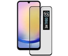 OBAL:ME 5D apsauginis stiklas telefonui Samsung Galaxy A25 5G Juodas