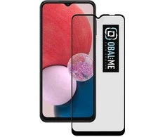 OBAL:ME 5D apsauginis stiklas Samsung Galaxy A13 4G Juodas