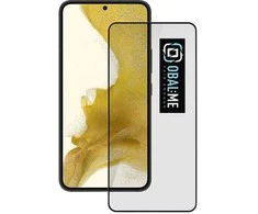 OBAL:ME 5D apsauginis stiklas telefonui Samsung Galaxy S22 Juodas